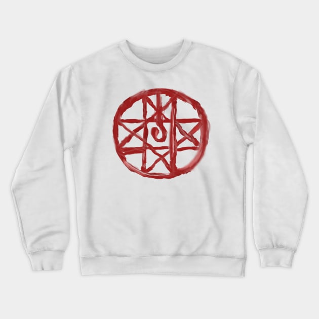 Soul Bounding Transmutation Circle Crewneck Sweatshirt by DvirRaviv37
